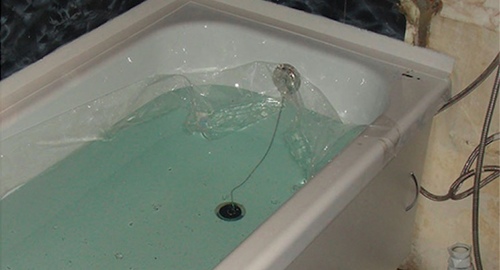 Установкой акрилового вкладыша | Ирбит